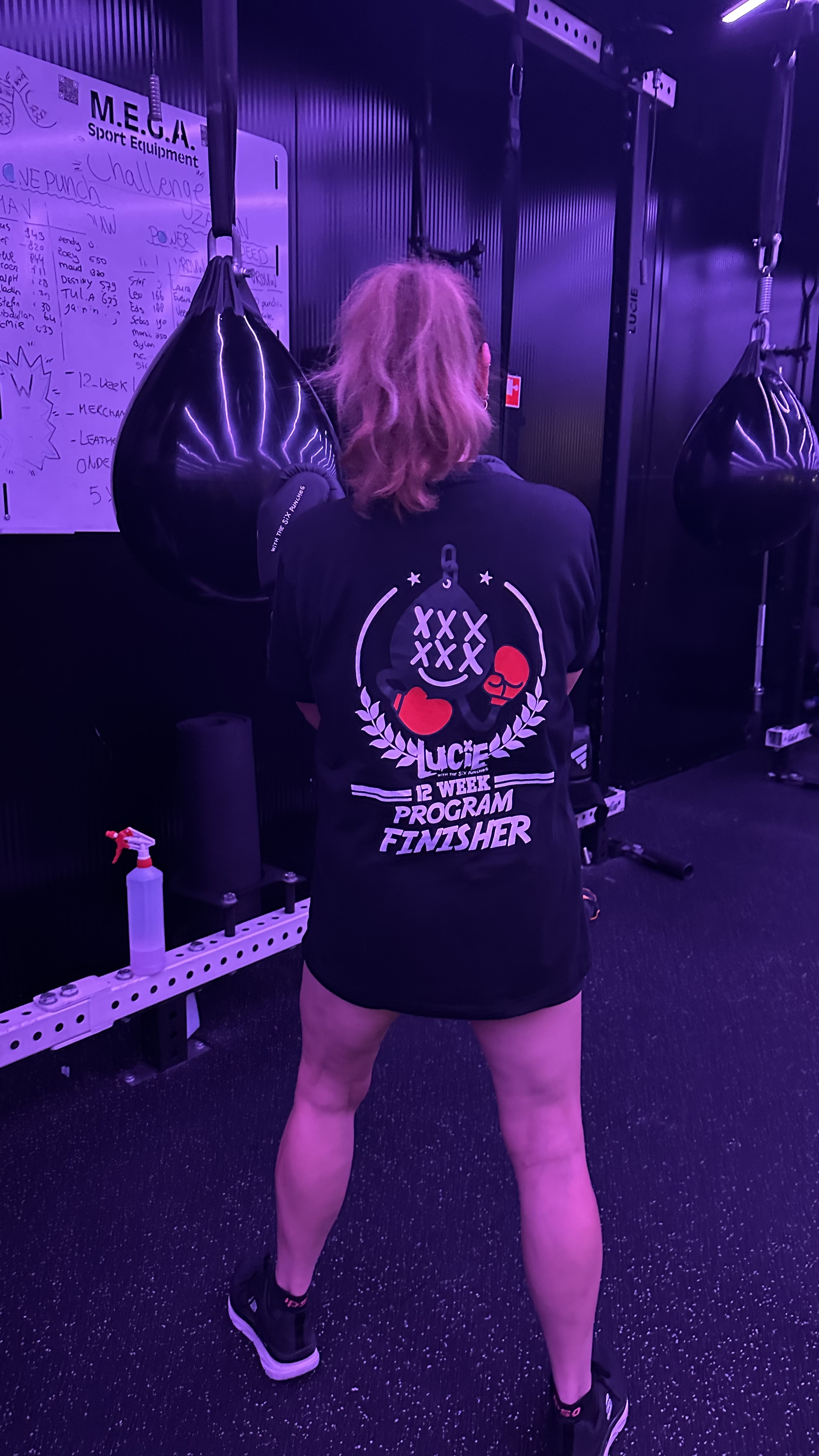 Terry 12 weeks boxing